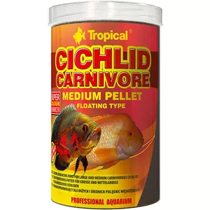 غذای ماهی تروپیکال مدل Cichlid Carnivore Medium Pellet وزن 180 گرم