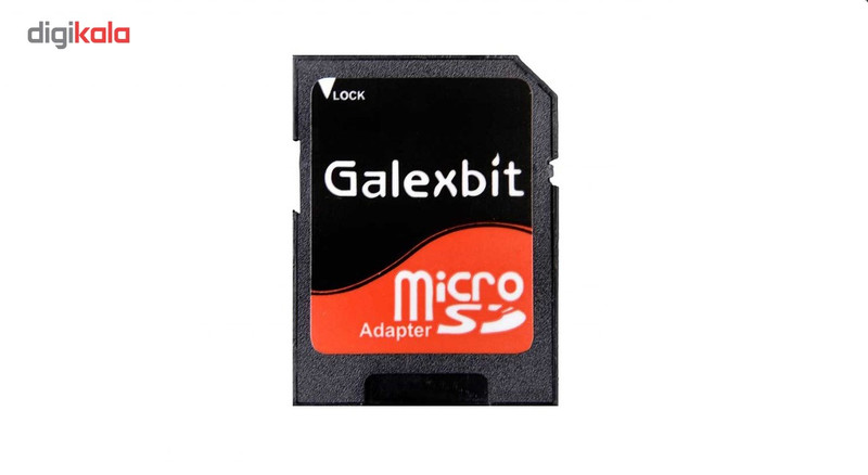 کارت حافظه microSD گلکسبیت کلاس 10 استاندارد U1 سرعت 45MBps همراه با آداپتور SD ظرفیت 8 گیگابایت