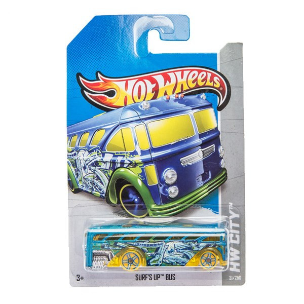ماشین بازی Mattle سری Hot Wheels مدل Surfs Up Bus کد X1683