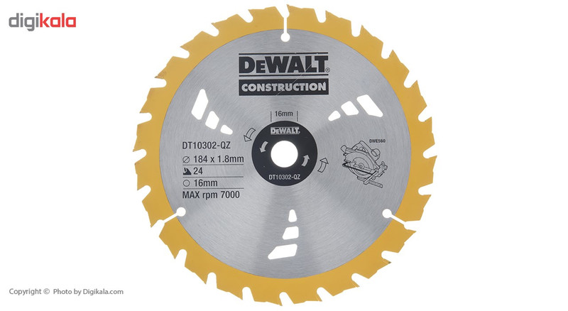 تیغ اره گرد الماسه دیوالت مدل DT10302-QZ