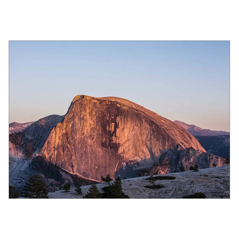 تابلو شاسی ونسونی طرح Upright Side of Mountain سایز 30×40 سانتی متر