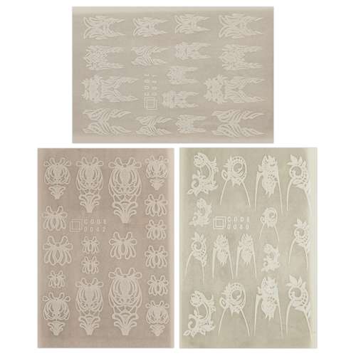 برچسب لنز ناخن مدل کمبریج مجموعه 3 عددی 