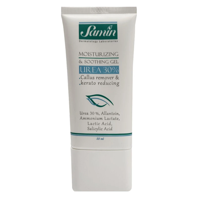 ژل مرطوب کننده ثمین مدل اوره 30% حجم 50 میلی لیتر