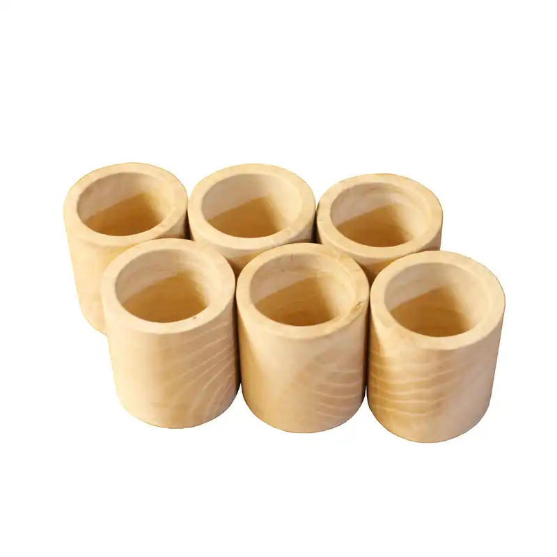 لیوان چوبی وودلندزون مدل کمپینگ بسته 6 عددی