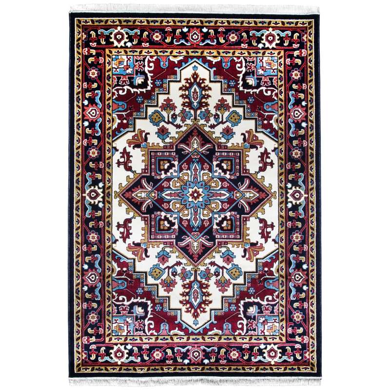 فرش ماشینی سهند کد B045.5J طرح هریس زمینه کرم کالیته بختیاری فرش ماشینی سهند کد B045.5J طرح هریس زمینه کرم کالیته بختیاری