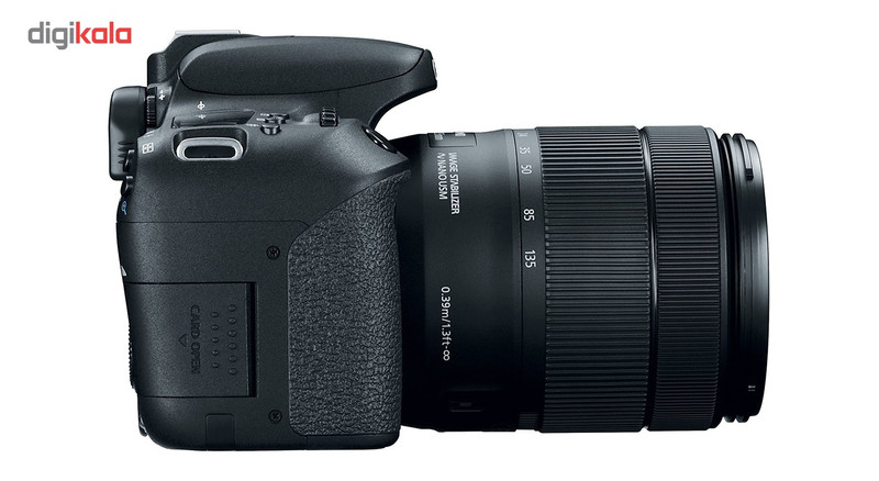 دوربین دیجیتال کانن مدل EOS 77D به همراه لنز 18-135 میلی متر IS USM