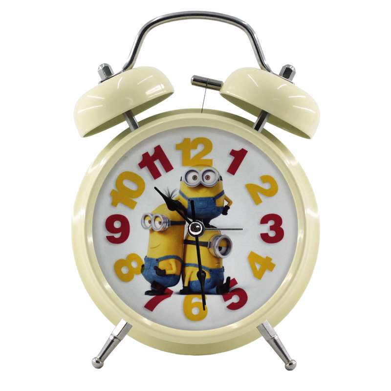 ساعت رومیزی کودک طرح مینیون ها کد 1623
