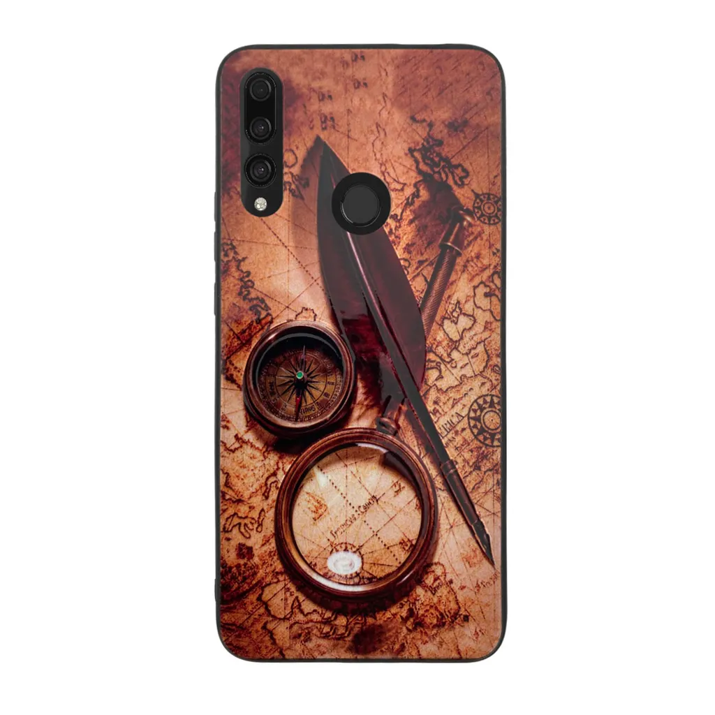 کاور دکین مدل Leniz طرح Compass مناسب برای گوشی موبایل هوآوی Y9 Prime 2019 / آنر 9X
