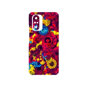 MAHOOT Vector Flower Garden Digital Art Cover Sticker for Xiaomi Poco F3 5G