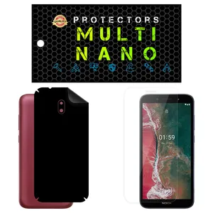 Multi Nano X-SFM Screen Protector For Nokia C1 Plus with back skin