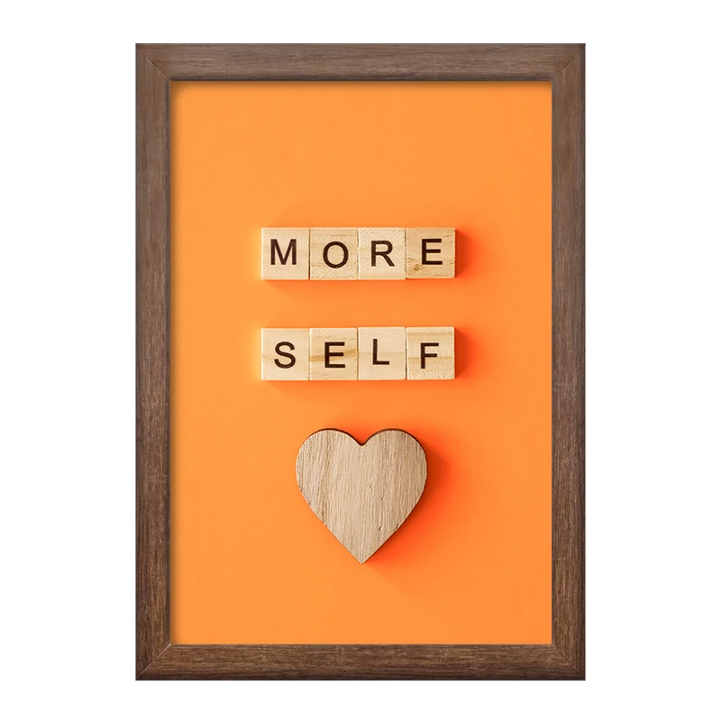 تابلو خندالو طرح More Self کد F1845