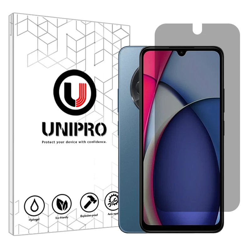 محافظ صفحه نمایش پرایوسی یونی پرو مدل Explosion Proof مناسب برای گوشی موبایل شیائومی Redmi A3 Pro