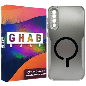 کاور قاب ناب مدل متالیک طرح مگسیف مناسب برای گوشی موبایل سامسونگ Galaxy A50 / A50s / A30s