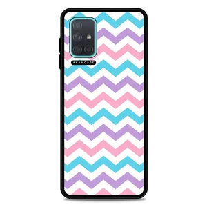 AKAM AMC-WSGA71-PASTEL PATTERN13 Cover For Samsung Galaxy A71