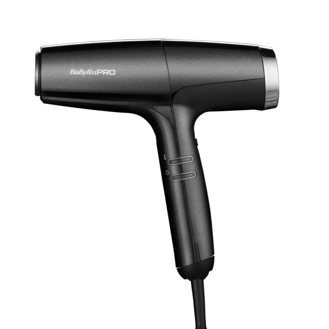 سشوار حرفه‌ای 2000 وات بابیلیس پرو مدل BAB8550BE-FALCO با موتور BLDC، تنظیم دما و سرعت در 2 حالت و دارای سری کاهش وز مو