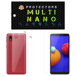  Multi Nano X-SFT Screen Protector For Samsung Galaxy A01 Core with back skin
