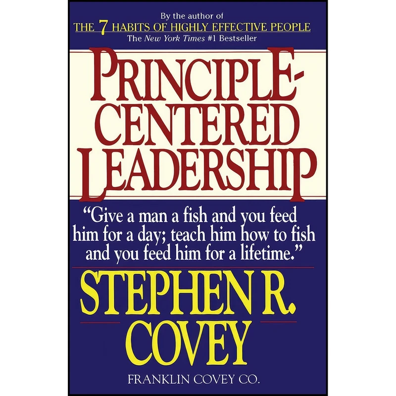 کتاب Principle-Centered Leadership اثر Stephen R. Covey انتشارات Fireside Press