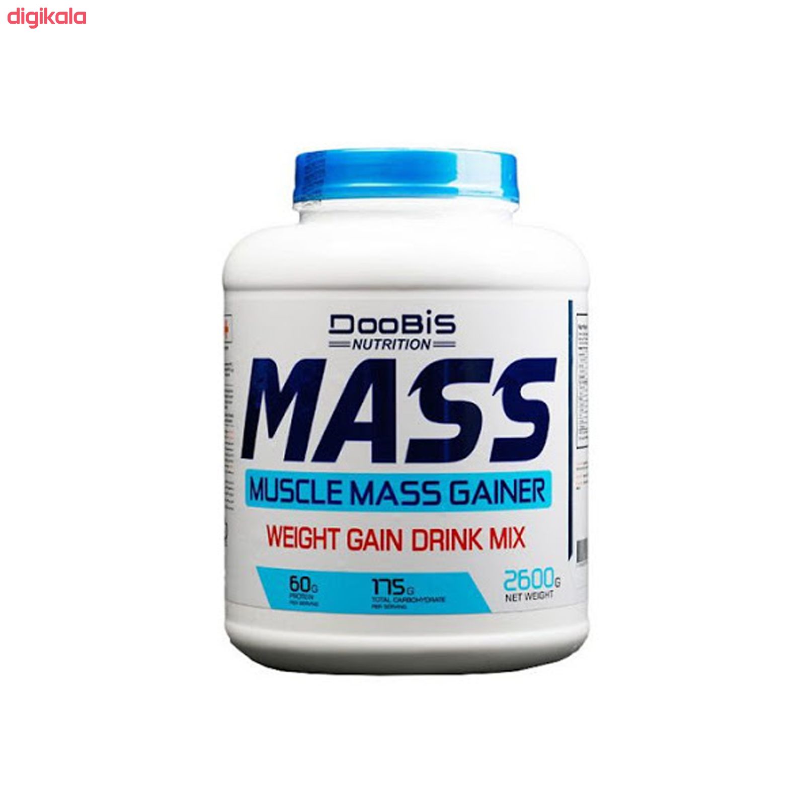 گینر ماسل مس دوبیس - 2600 گرم main 1 1