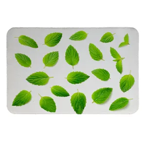    پادری طرح نعنا کد 6303 سایز 50 × 70 سانتی متر