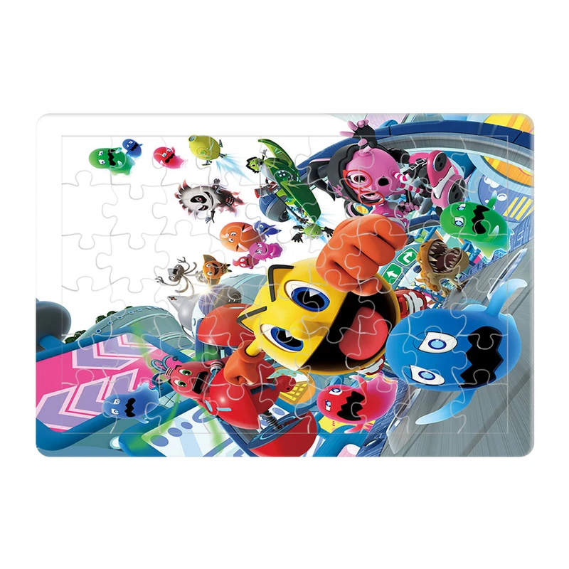 پازل 54 تکه هومرو طرح انیمیشن پک من مدل PL139