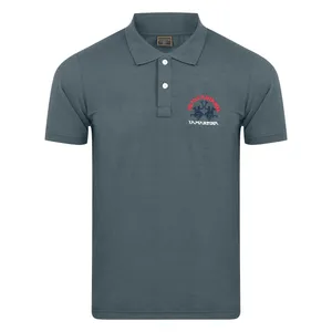 پولوشرت آستین کوتاه مردانه مدل سه دکمه