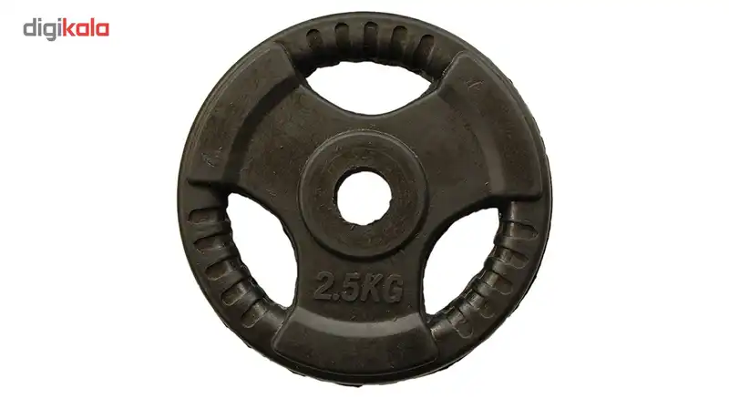 وزنه هالتر فرمانی خانگی 2.5 کیلویی دو عددی