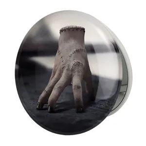 آینه جیبی خندالو طرح سریال ونزدی Wednesday مدل تاشو کد 25286 