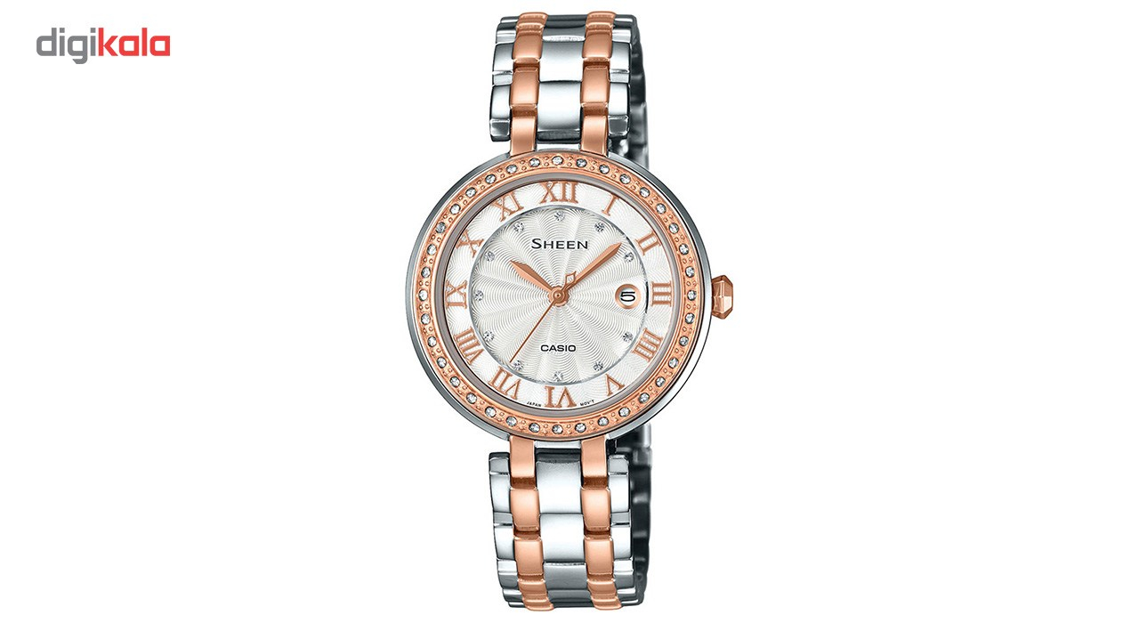 ساعت مچی عقربه ای زنانه کاسیو مدل SHE-4034BSG-7AUDR