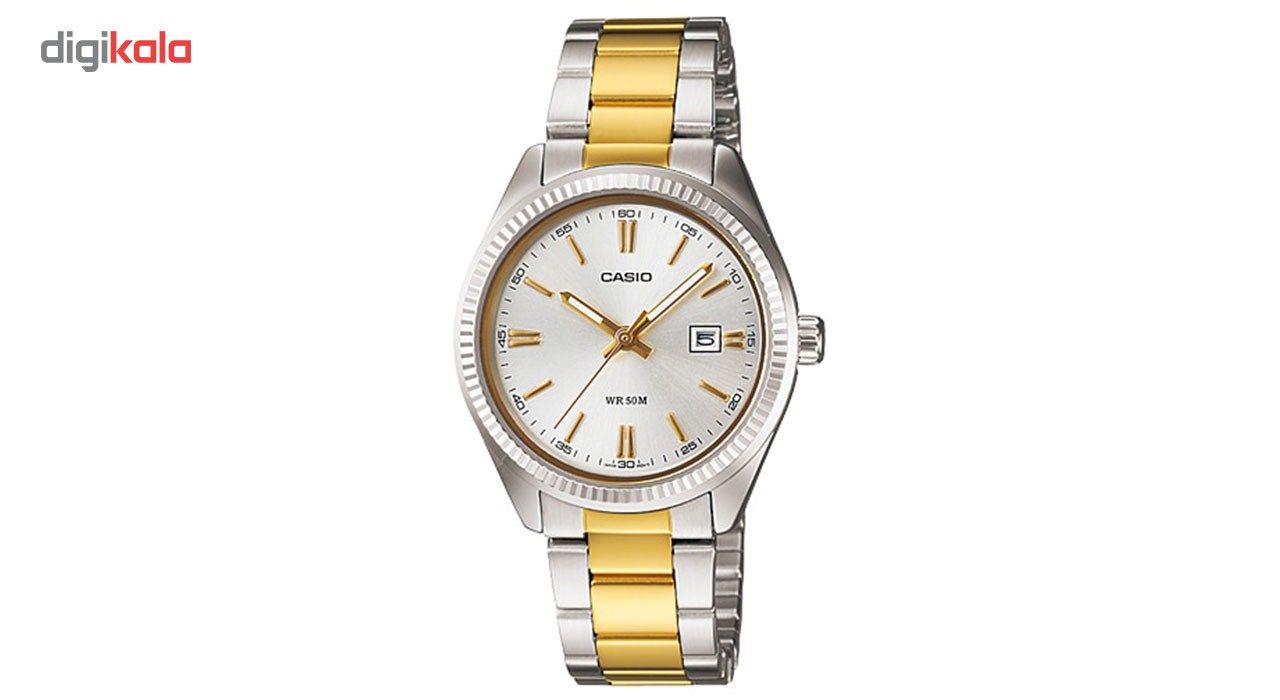 ساعت مچی عقربه ای زنانه کاسیو مدل LTP-1302SG-7AVDF -  - 2