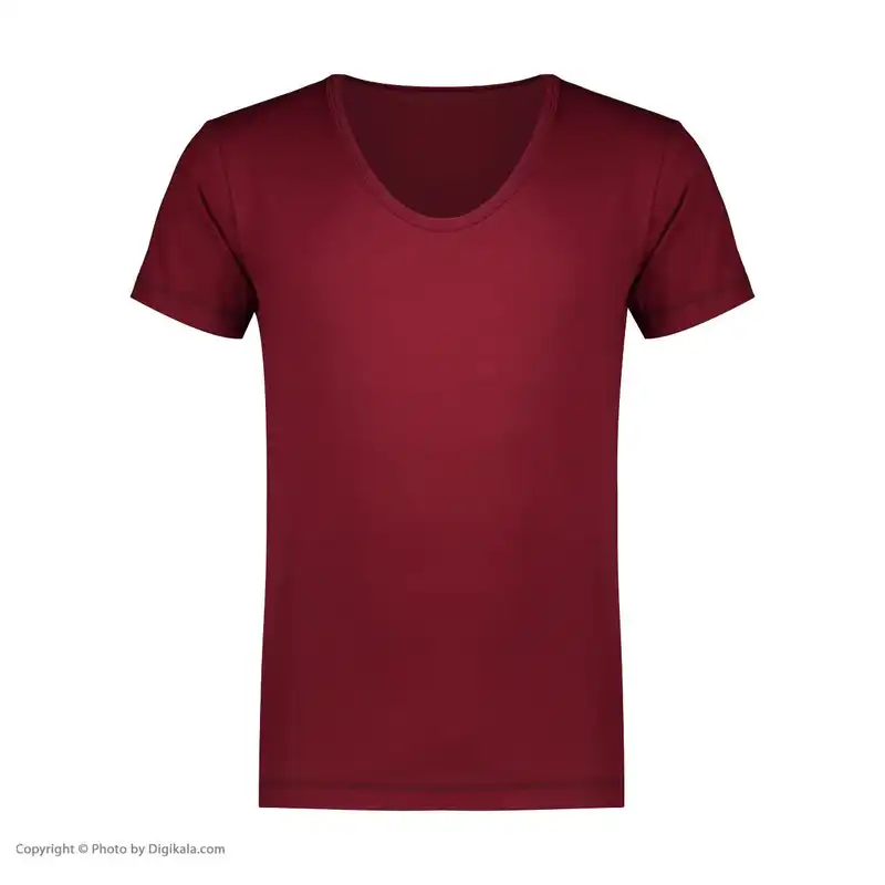 ست شورت و زیرپوش پسرانه مدل Z74 رنگ زرشکی