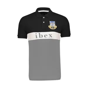 پولوشرت آستین کوتاه مردانه آیبکس مدل 97115 رنگ طوسی