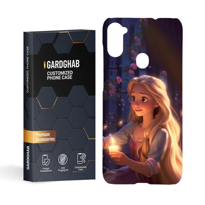  کاور گارد قاب مدل دخترانه مناسب برای گوشی موبایل سامسونگ Galaxy A11