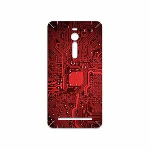 MAHOOT Red Printed Circuit Board Cover Sticker for ASUS Zenfone 2