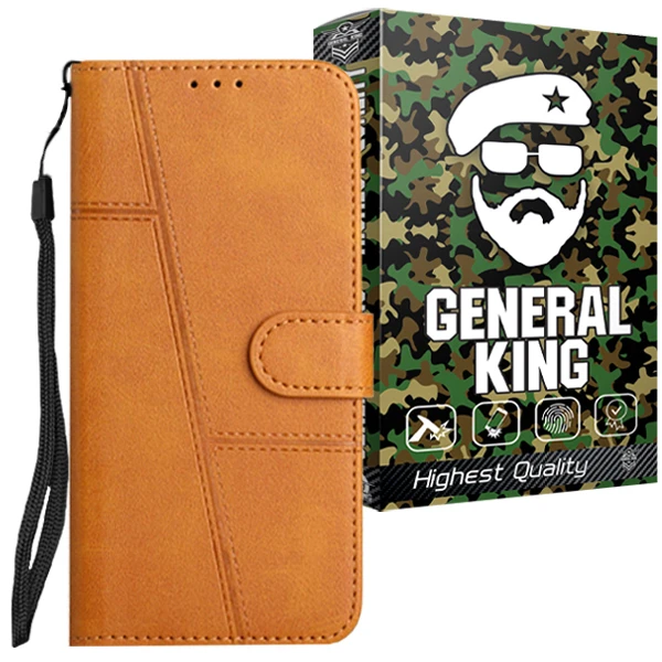 کیف کلاسوری ژنرال کینگ مدل GR-MGC21 مناسب برای گوشی موبایل آنر X5 Plus به همراه بندآویز