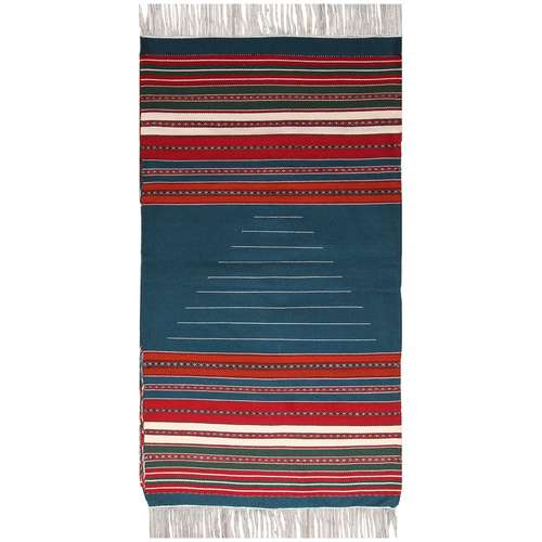 جاجیم دستبافت نیم متری فرش هریس کد 100183