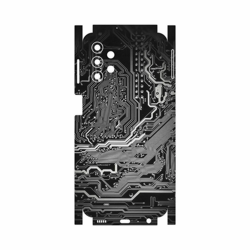 برچسب پوششی ماهوت مدل Black Printed Circuit Board-FullSkin مناسب برای گوشی موبایل سامسونگ Galaxy A32 5G
