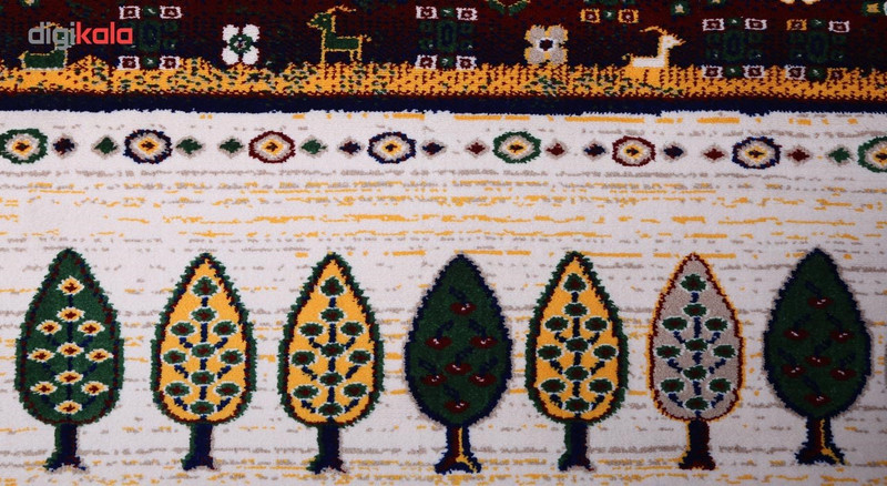 گبه ماشینی مهتاب پارسیان طرح سروناز گبه ماشینی مهتاب پارسیان طرح سروناز