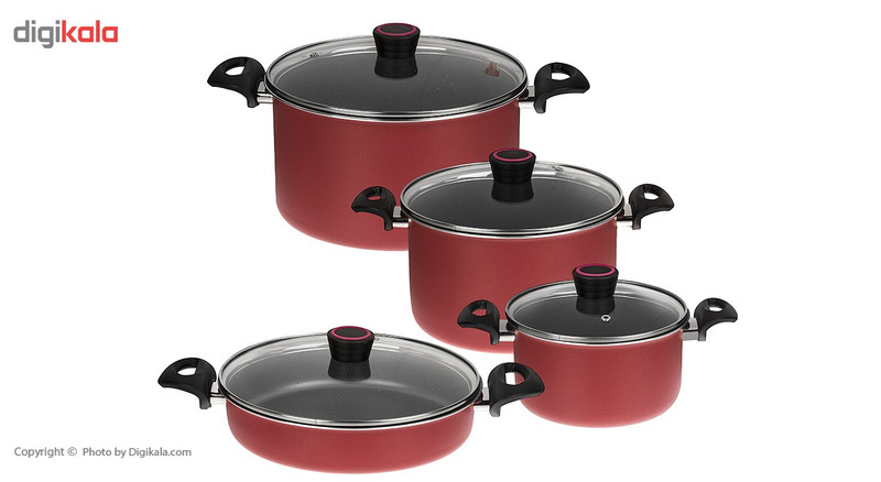 سرویس قابلمه 8 پارچه ماتکس مدل Granito کد 8828