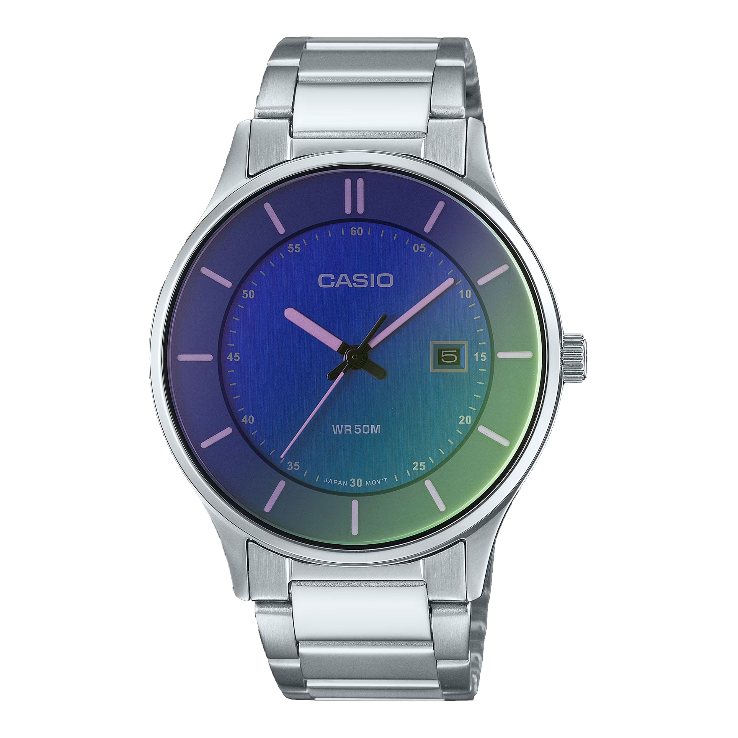 ساعت مچی عقربهای مردانه کاسیو مدل MTP-E605D-2EVDF