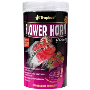 Tropical Flower Horn Young Pellet Fish Food 95g
