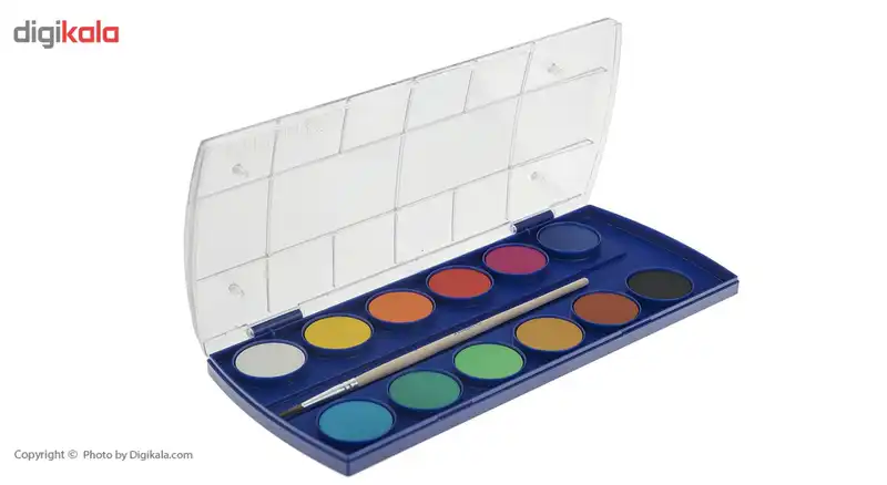 آبرنگ 12 رنگ پلیکان