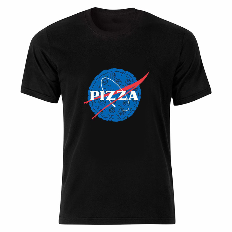 تی شرت آستین کوتاه مردانه مدل پیتزا ناسا