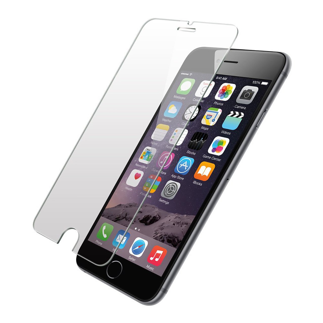 محافظ صفحه نمایش شیشه ای نیلکین مدل Super T Plus Pro Clear Anti-Explosion مناسب برای گوشی موبایل Apple Iphone 8/7/6S/6
