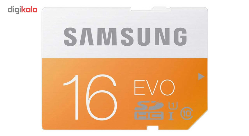 کارت حافظه SDHC سامسونگ مدل Evo کلاس 10 استاندارد UHS-I U1 سرعت 48MBps ظرفیت 16 گیگابایت