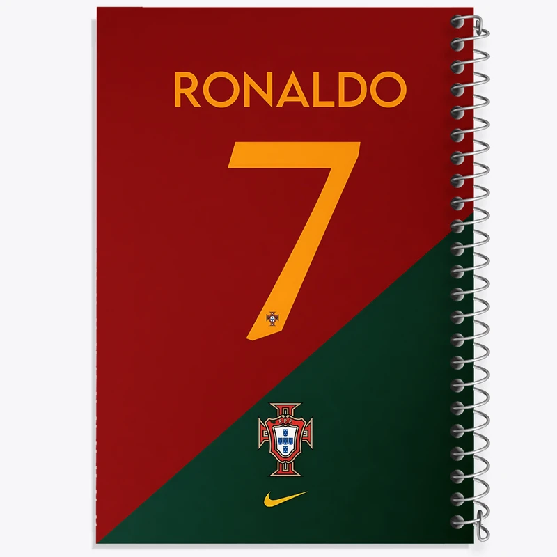 دفتر لیست خرید 50 برگ خندالو طرح کریستیانو رونالدو کد N2821