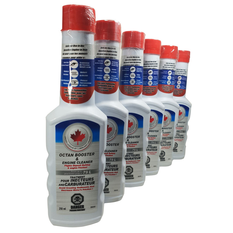 اکتان بوستر لوبریفنت کانادا مدل 203243 حجم 210 میلی لیتر بسته 6 عددی