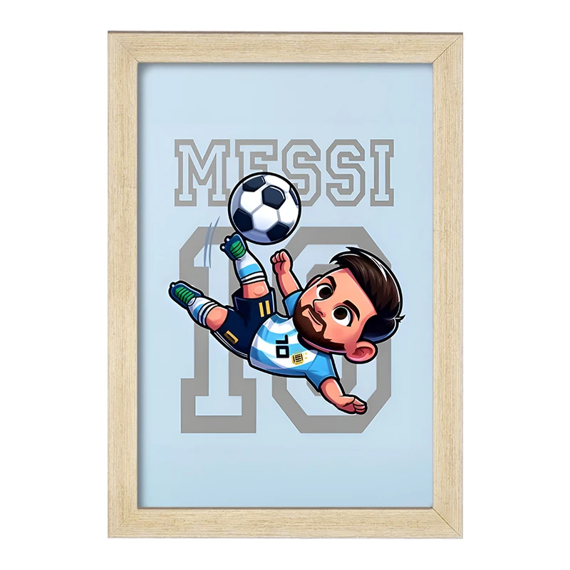 تابلو خندالو مدل لیونل مسی کد F4910