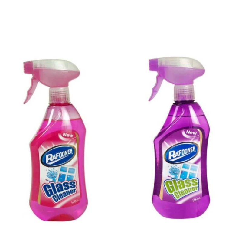 شیشه پاک کن رافونه مدل 09 حجم 500 میلی لیتر بسته 2 عددی