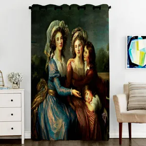 پرده مدل C6-50701 سایز 270x140 سانتی‌متر