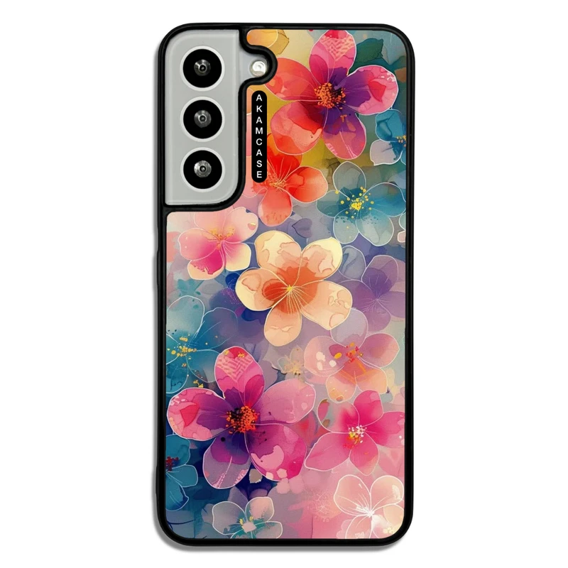 کاور آکام مدل AMC-WSGS22-FLOWERS-42 مناسب برای گوشی موبایل سامسونگ Galaxy S22